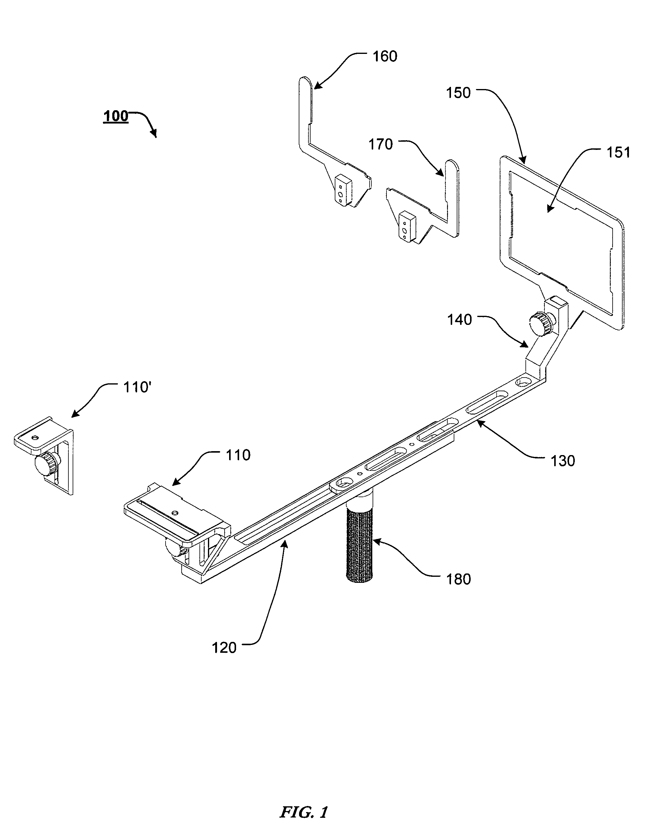 Device for reduction of angular distortion in photograpy