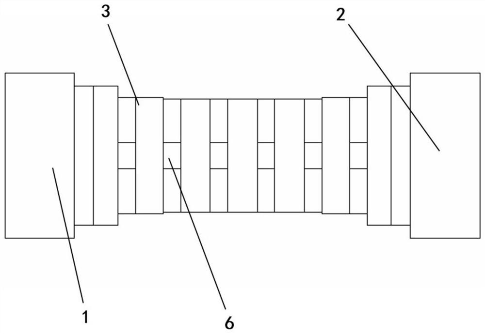 High-power harmonic suppression filter based on rectangular waveguide structure