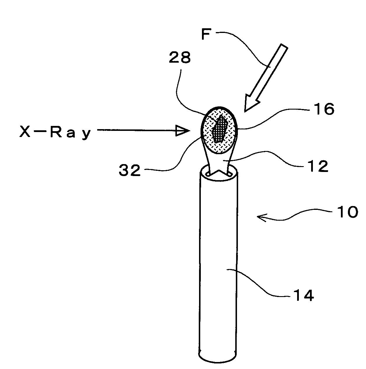 Biopolymer crystal mounting device and manufacturing method thereof