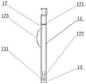 Sampling trolley with detachable tray