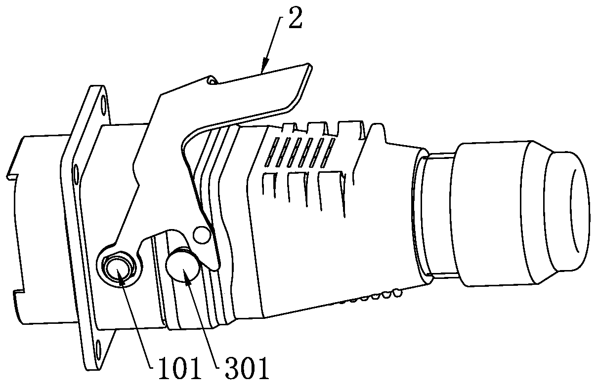 Locking sheet, push-and-pull locking mechanism and connector with push-and-pull locking mechanism