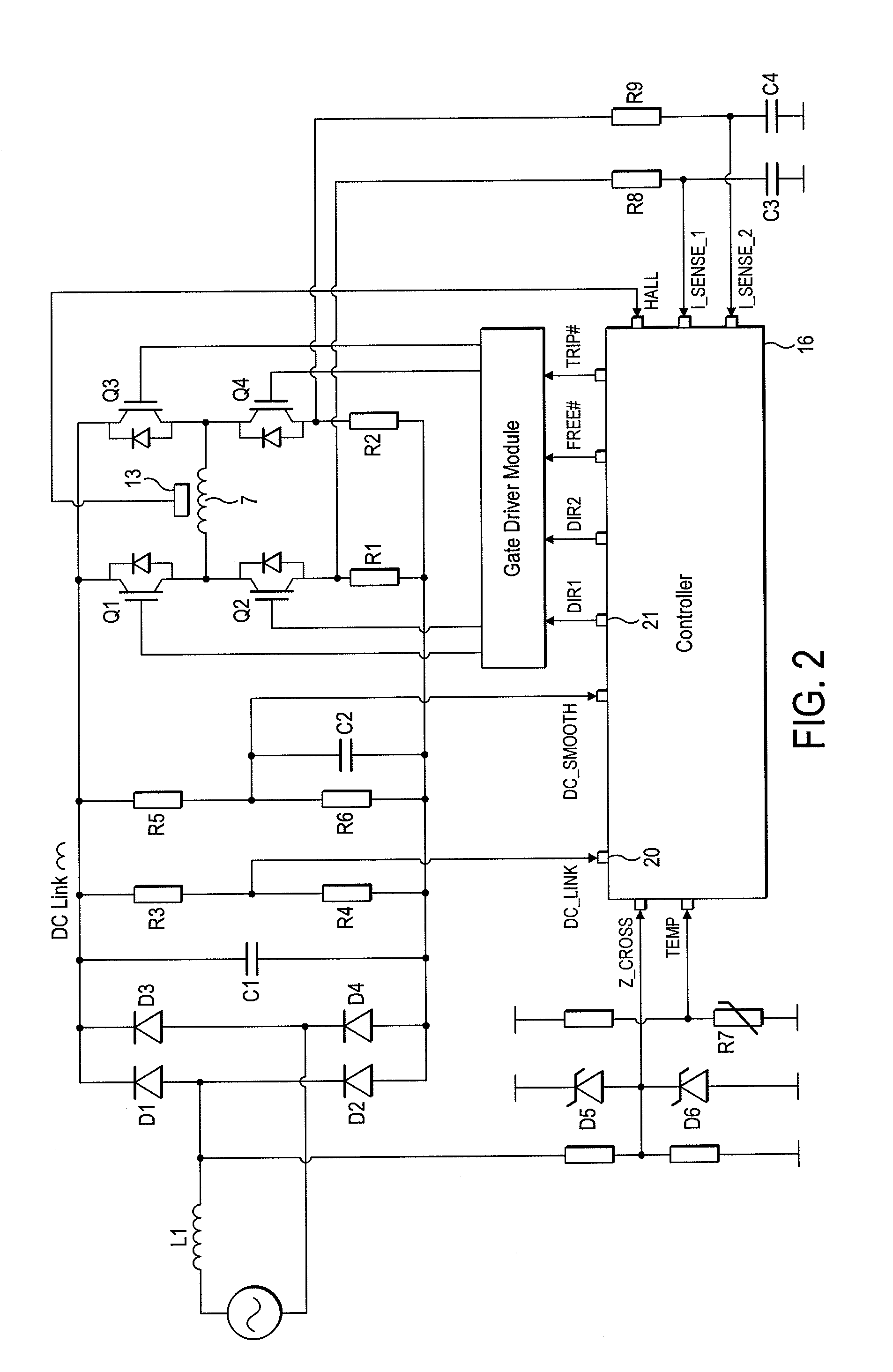 Control of a brushless motor