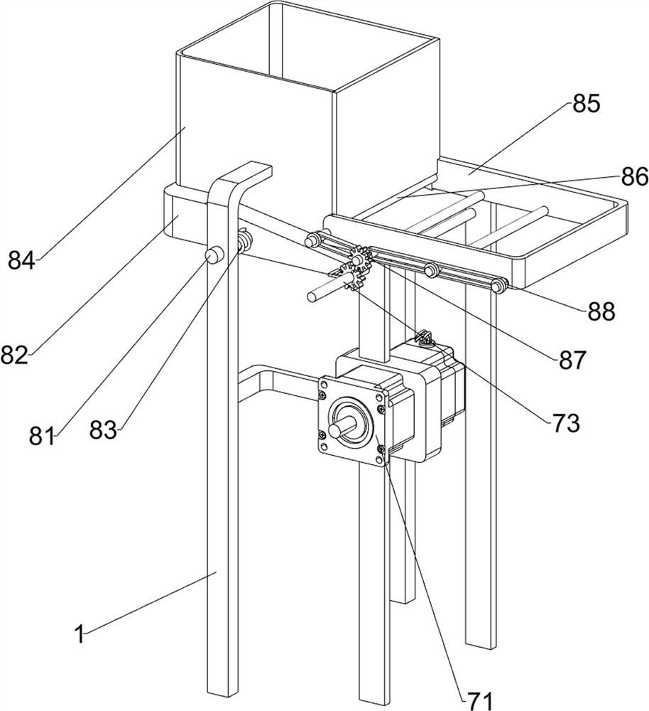 Full-automatic efficient positioning printing machine for production