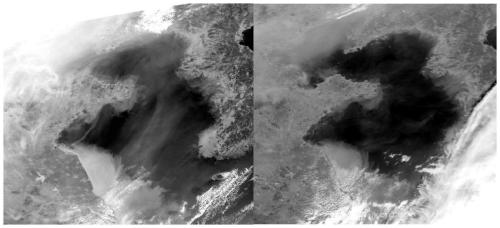 Offshore haze remote sensing identification method and system under clear sky condition