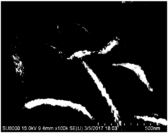 Preparation method and application of carbon nanofiber, tin disulfide, tin dioxide and sulfur composite material with heterojunction structure