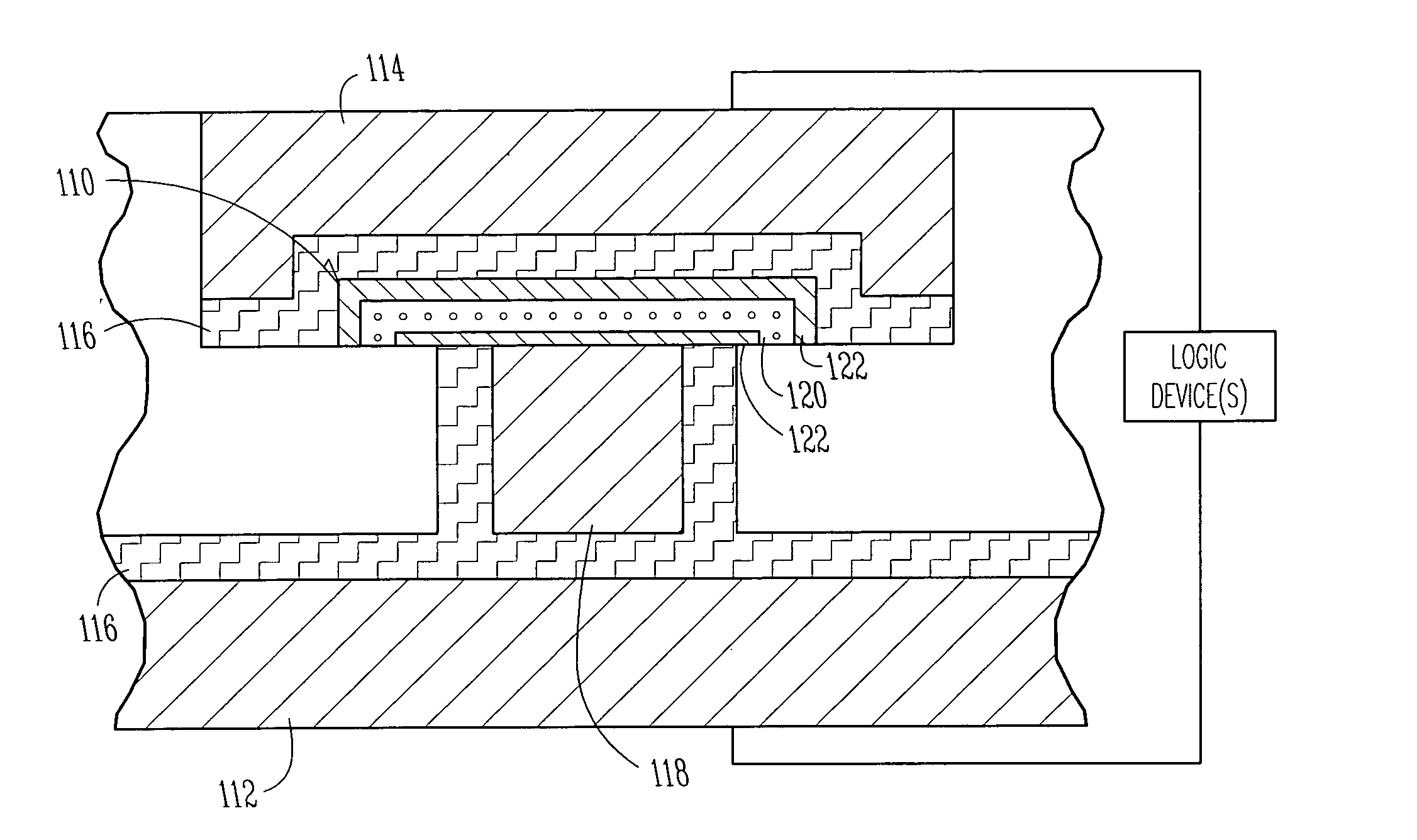 Scalable high performance antifuse structure and process