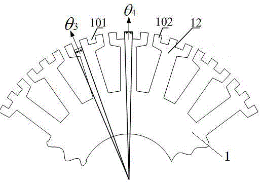 A magnetism-concentrating stator permanent magnet vernier motor