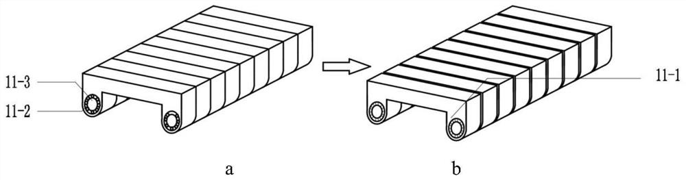 Gravel-mixed clay tensile device and test method suitable for different gravel-mixed particle sizes