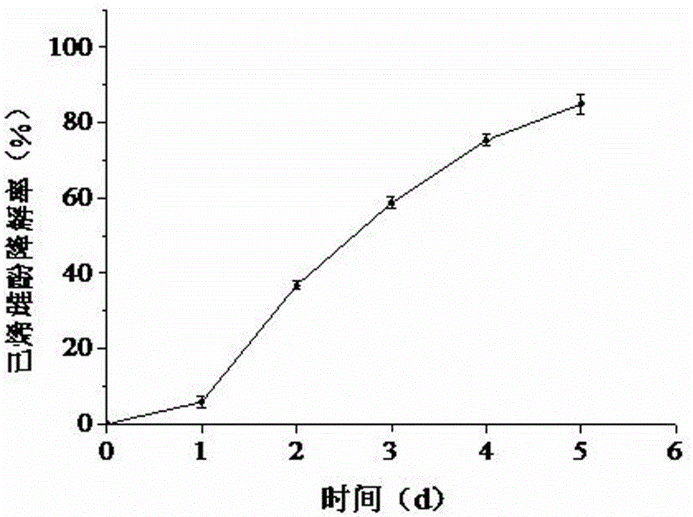 Aspergillus niger for effectively degrading diethylstibestrol