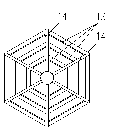 Screening device in super-fine grinding mill