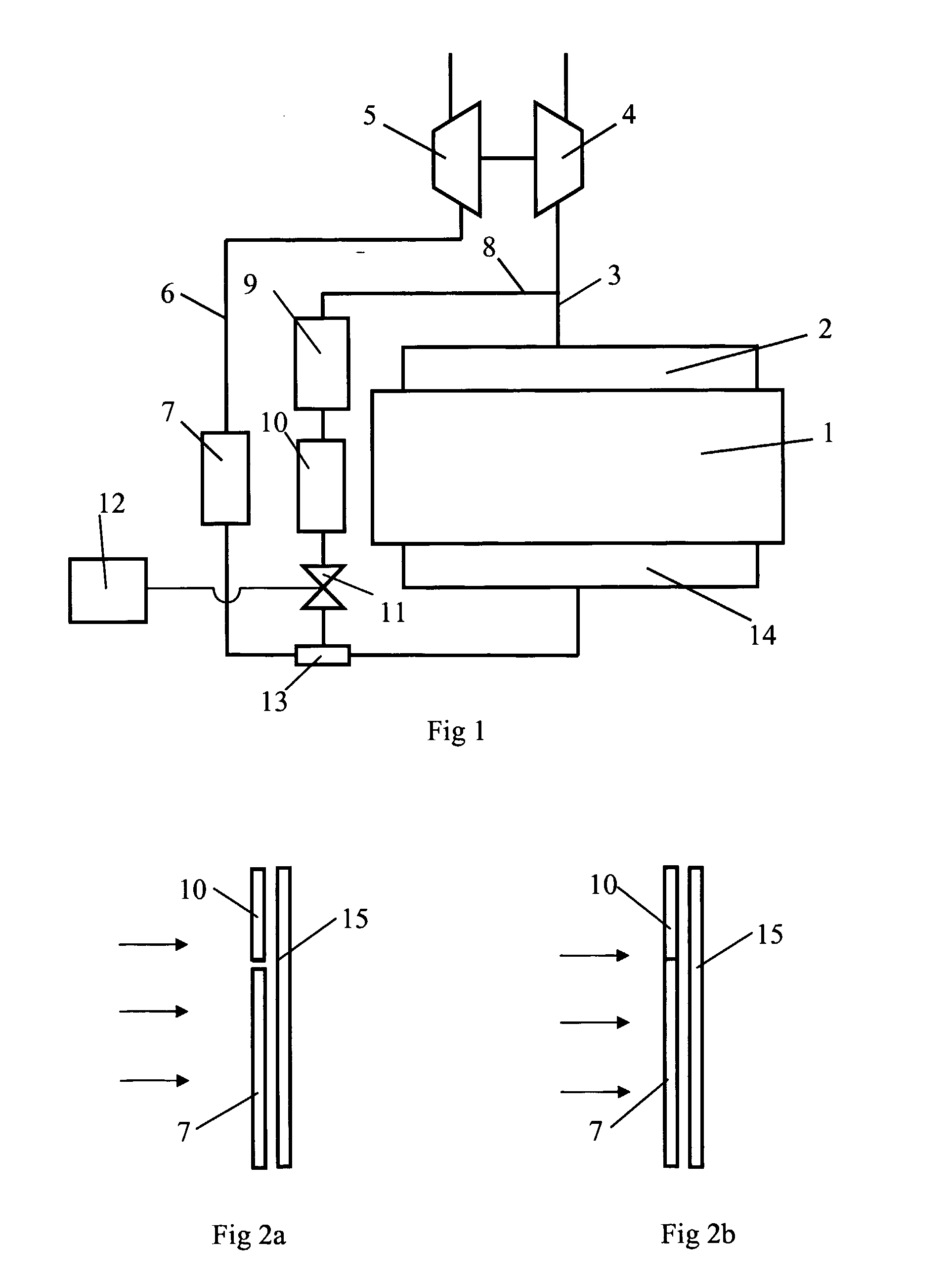 Arrangement for recirculation of exhaust gases of a super-charged internal combustion engine