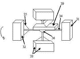 Hierarchical water storage gate