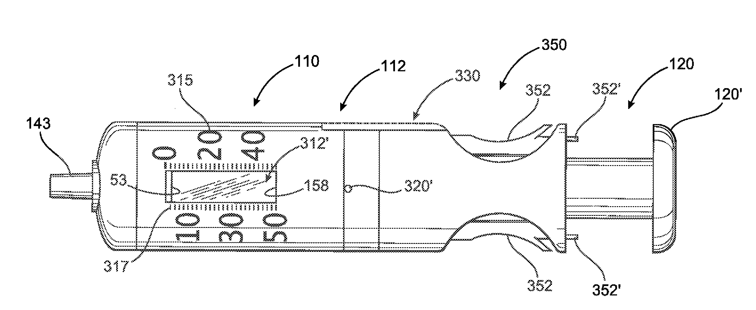 Inflation and monitoring assembly for a pressure cuff