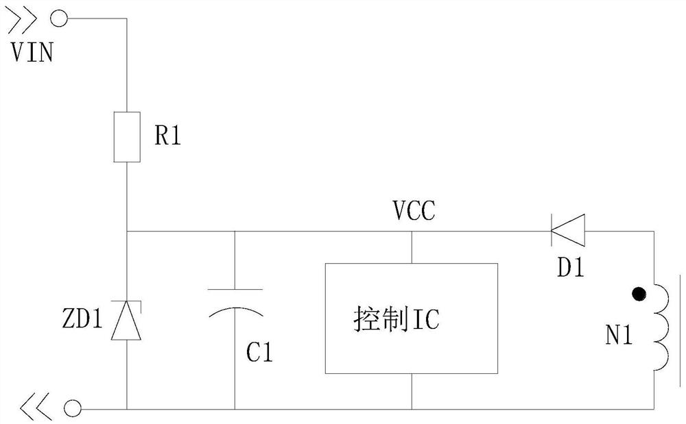 A start-up circuit of an ultra-wide voltage auxiliary power pwm chip