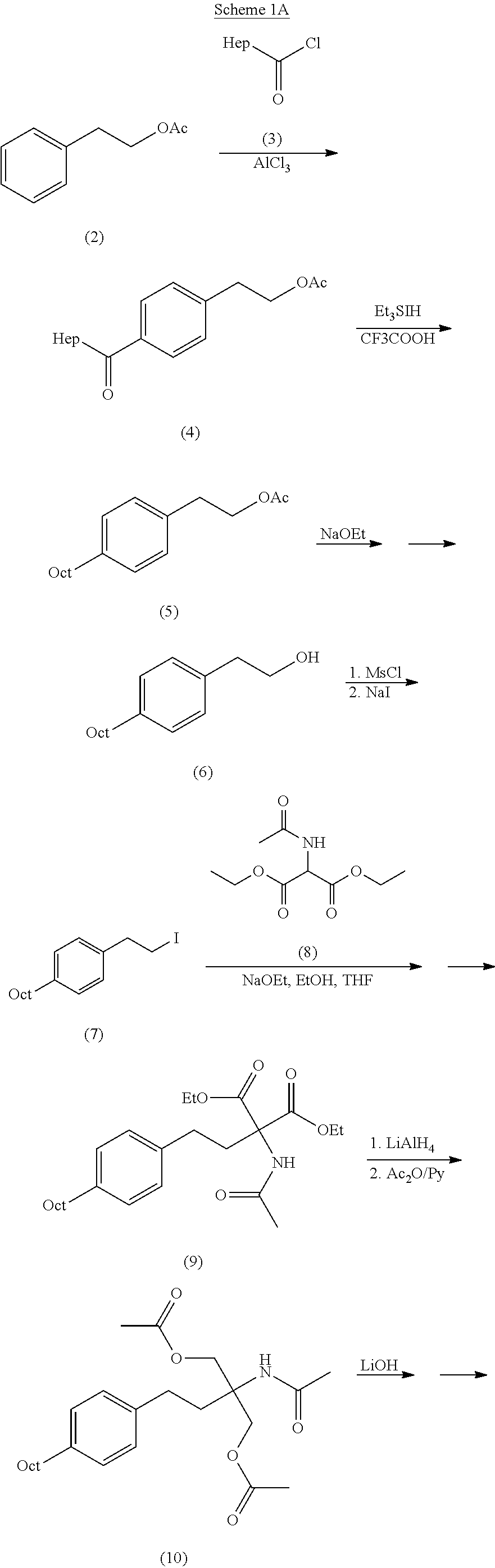 Intermediate compounds and process for the preparation of fingolimod