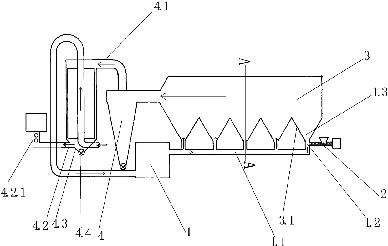 Distilled grain airflow dryer