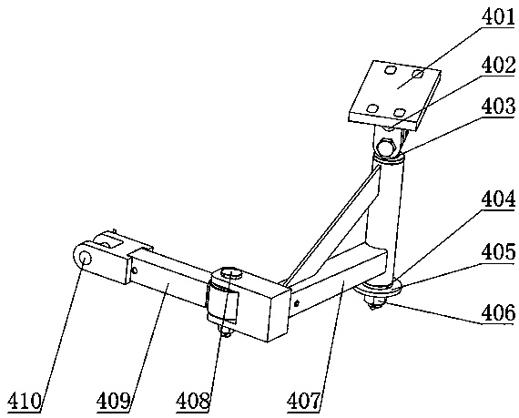 Bridge crane steel wire rope follow-up monitoring device