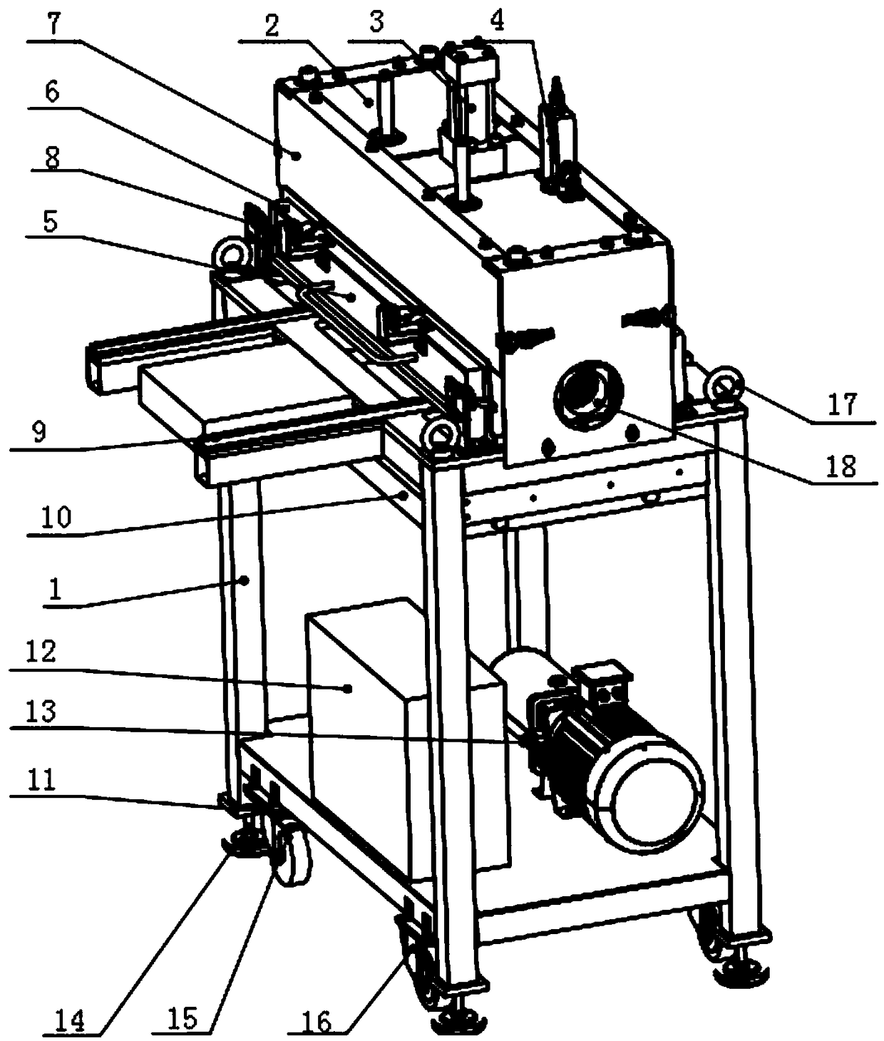 Device for thin-walled tank puncturing