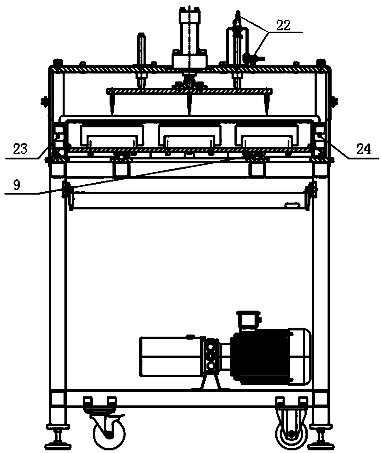 Device for thin-walled tank puncturing