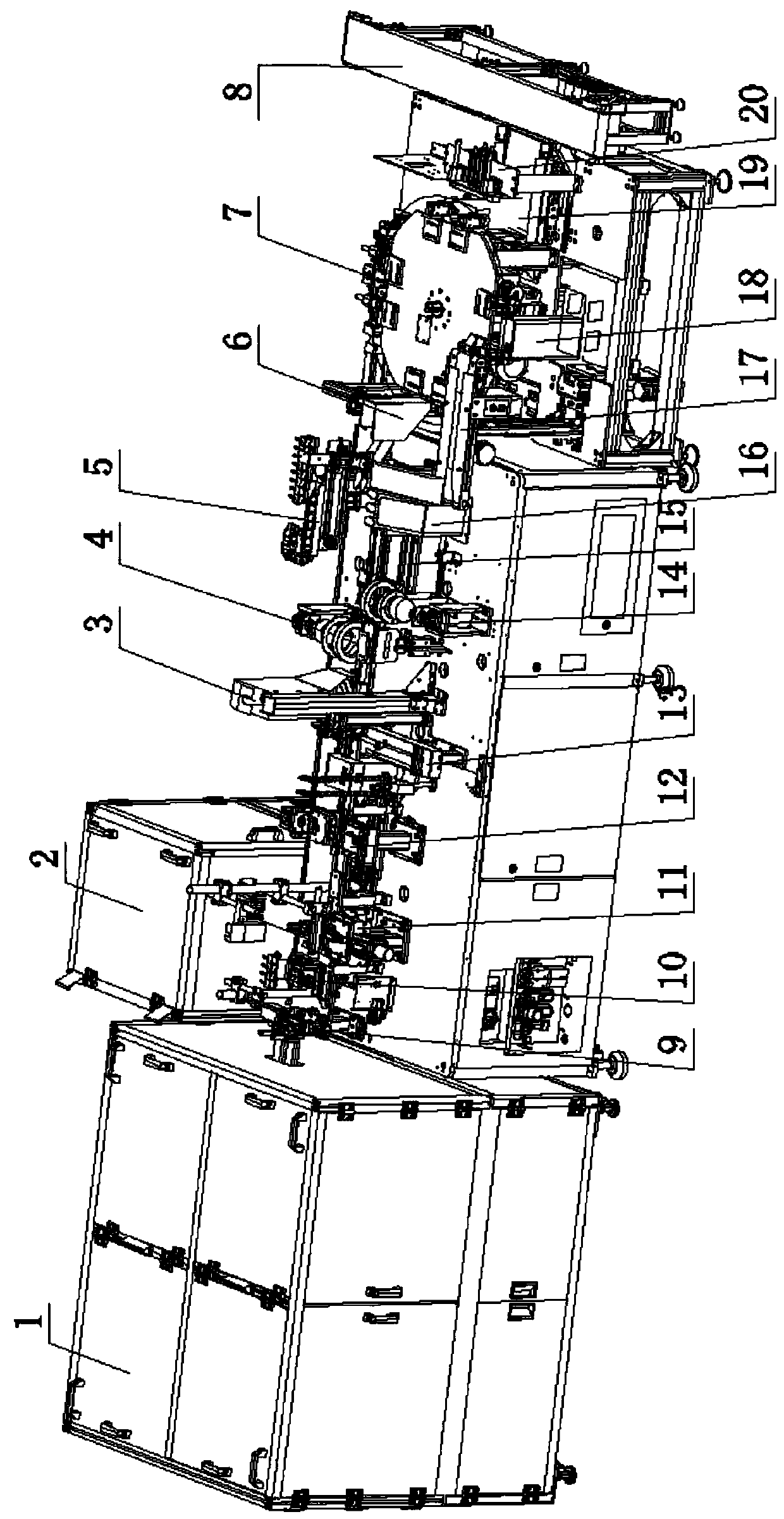 A connector automatic assembly equipment