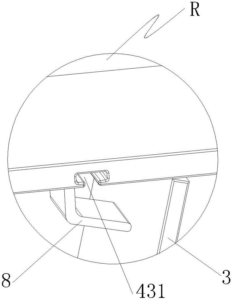 Mounting anti-rotation auxiliary tool for hydraulic power steering pipeline