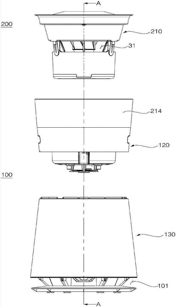 Apparatus for humidification and purification