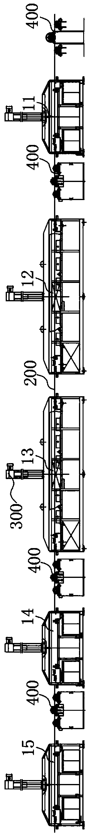 Steel wire galvanized surface pretreatment system and process