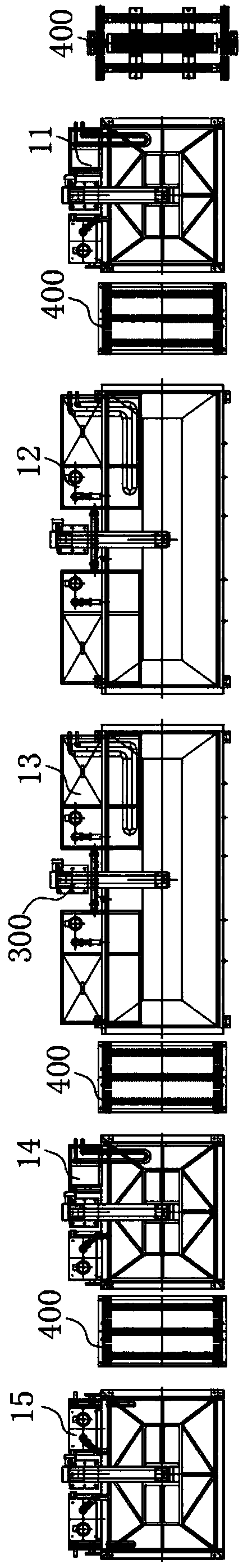 Steel wire galvanized surface pretreatment system and process