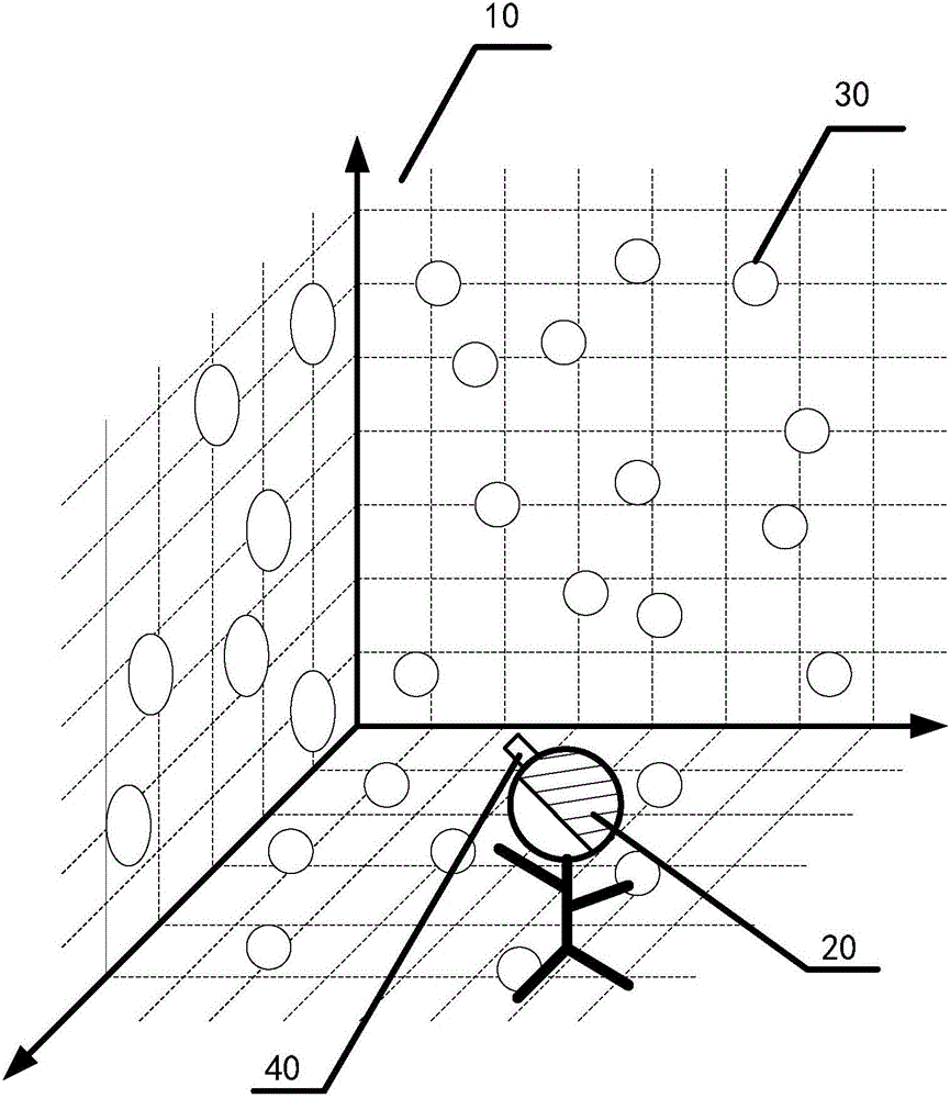 Positioning identification and positioning method thereof