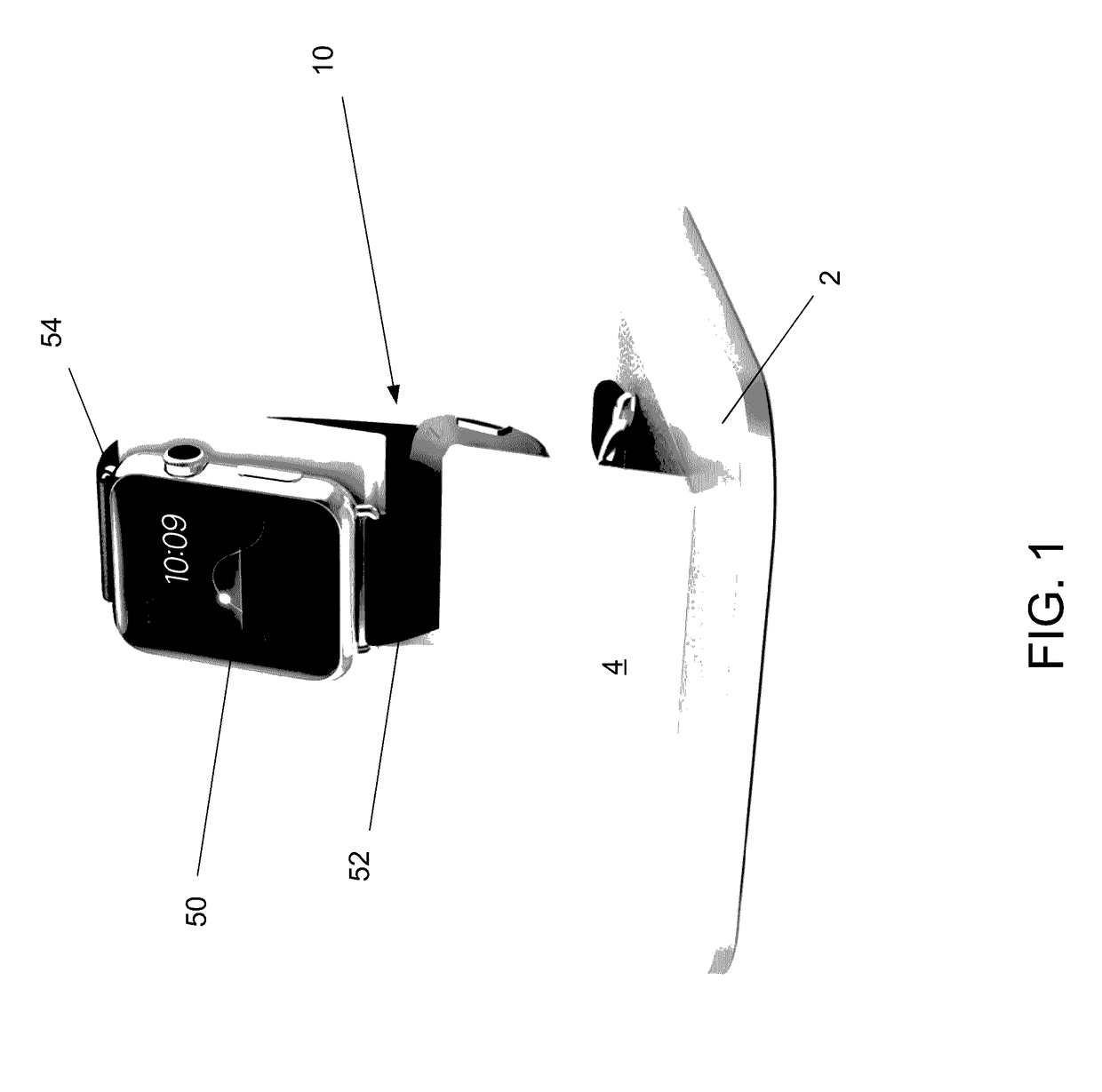 Recharging stand for a smart watch