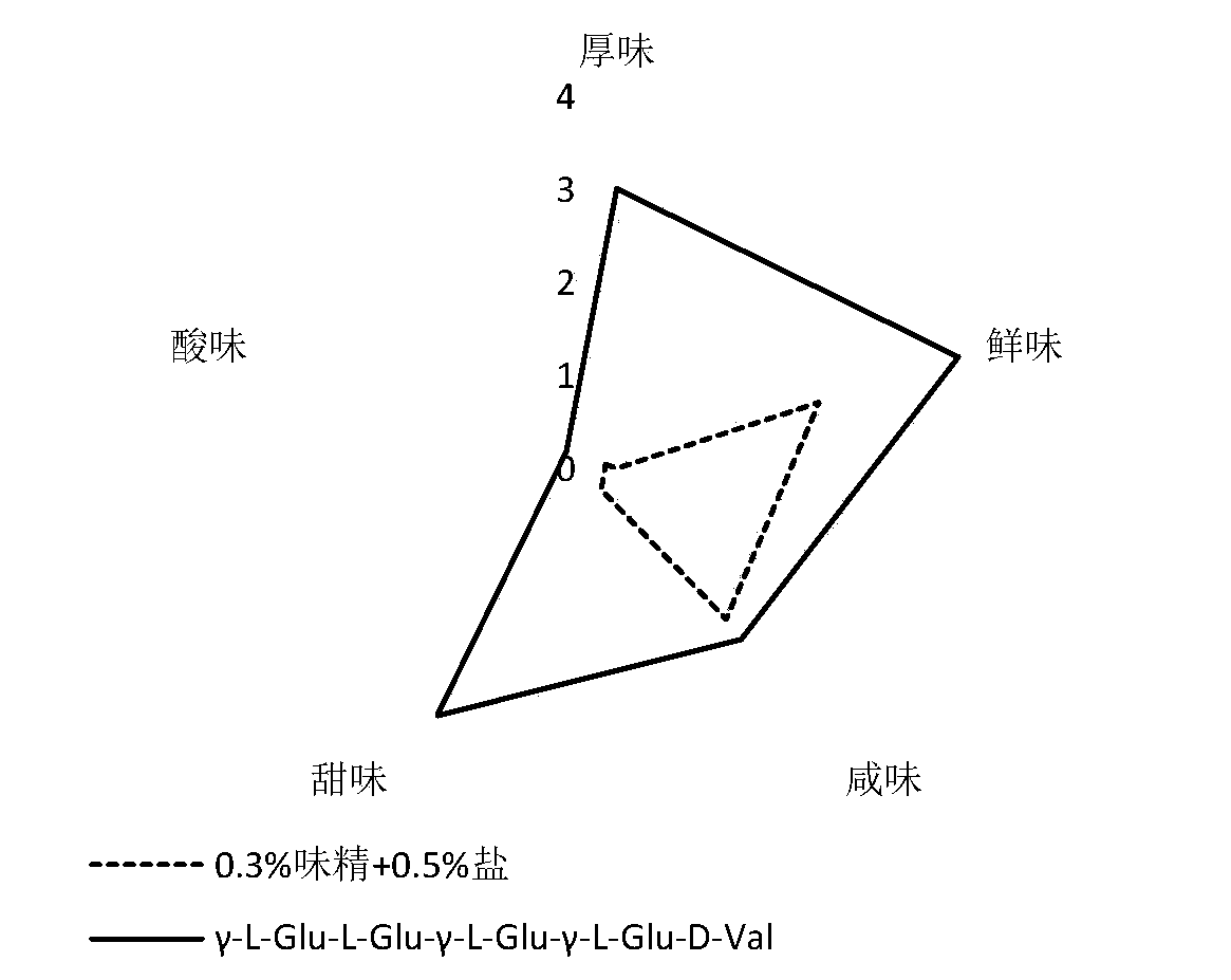 Sweet taste peptide as well as preparation method and application thereof