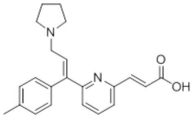 Preparation method of acrivastine