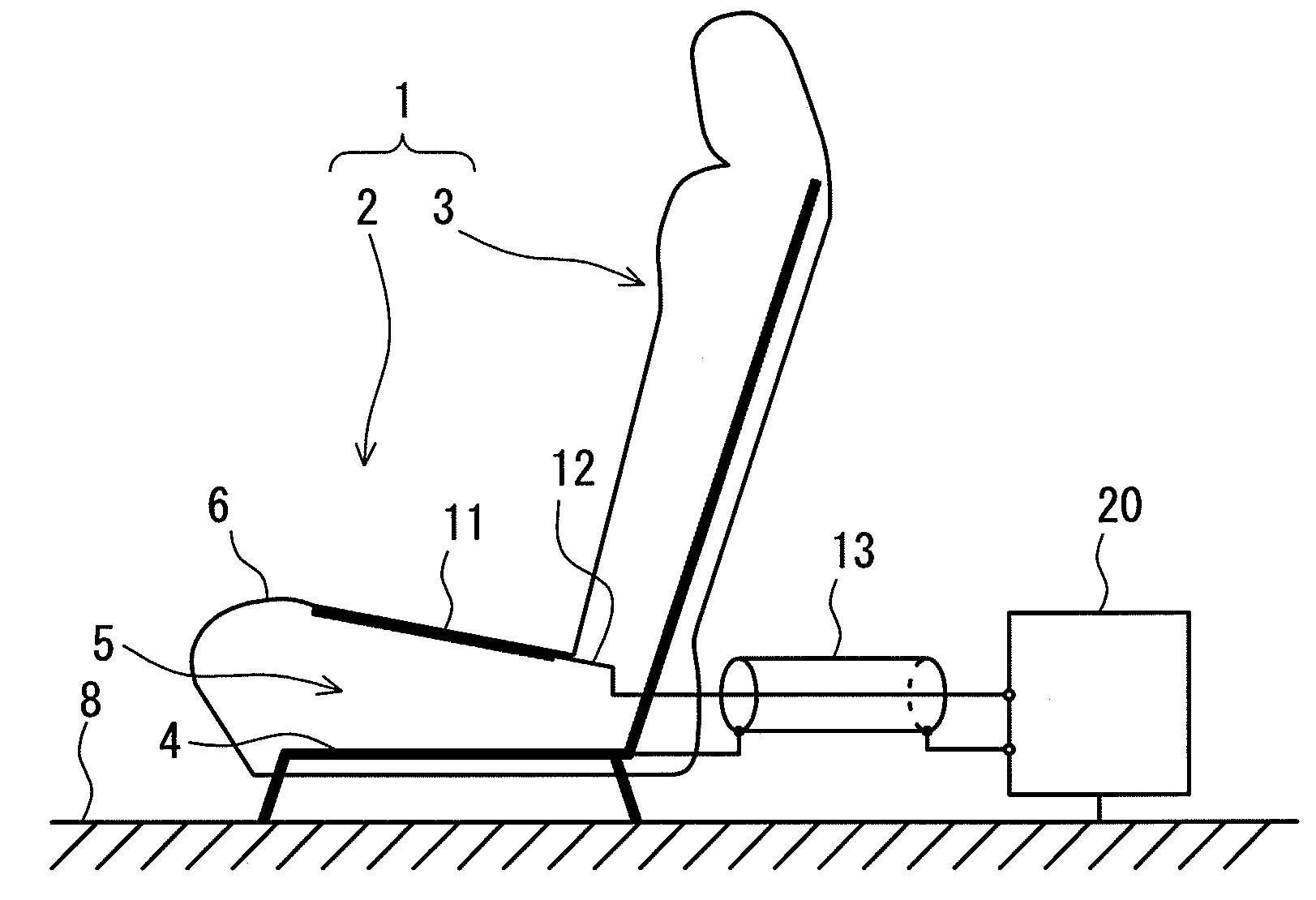 Sitting detection system