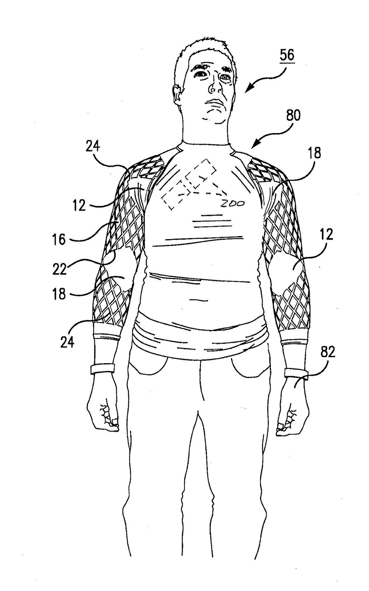 Integrated fabric system for apparel