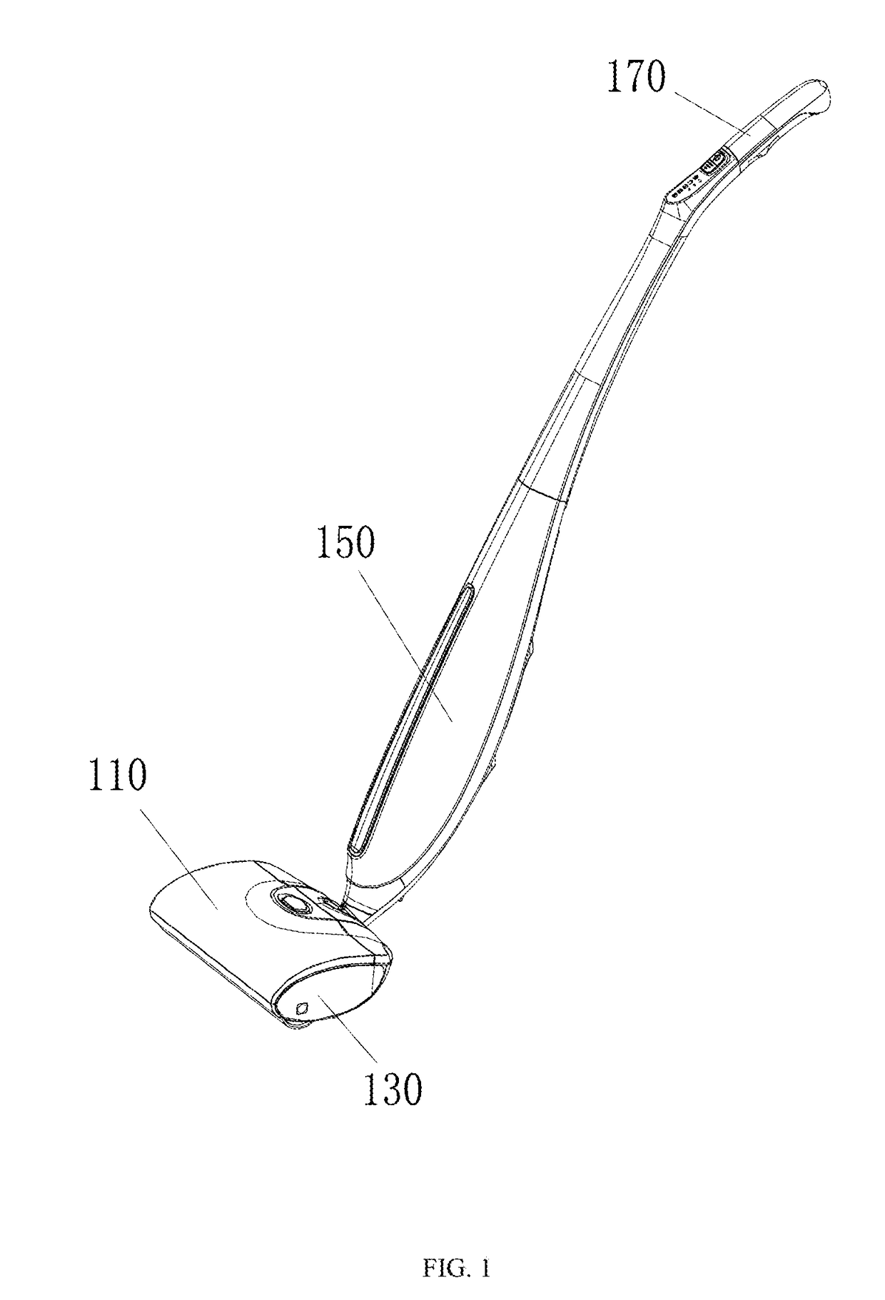 Floor cleaner, and cleaning mechanism for clearing cleaning roller