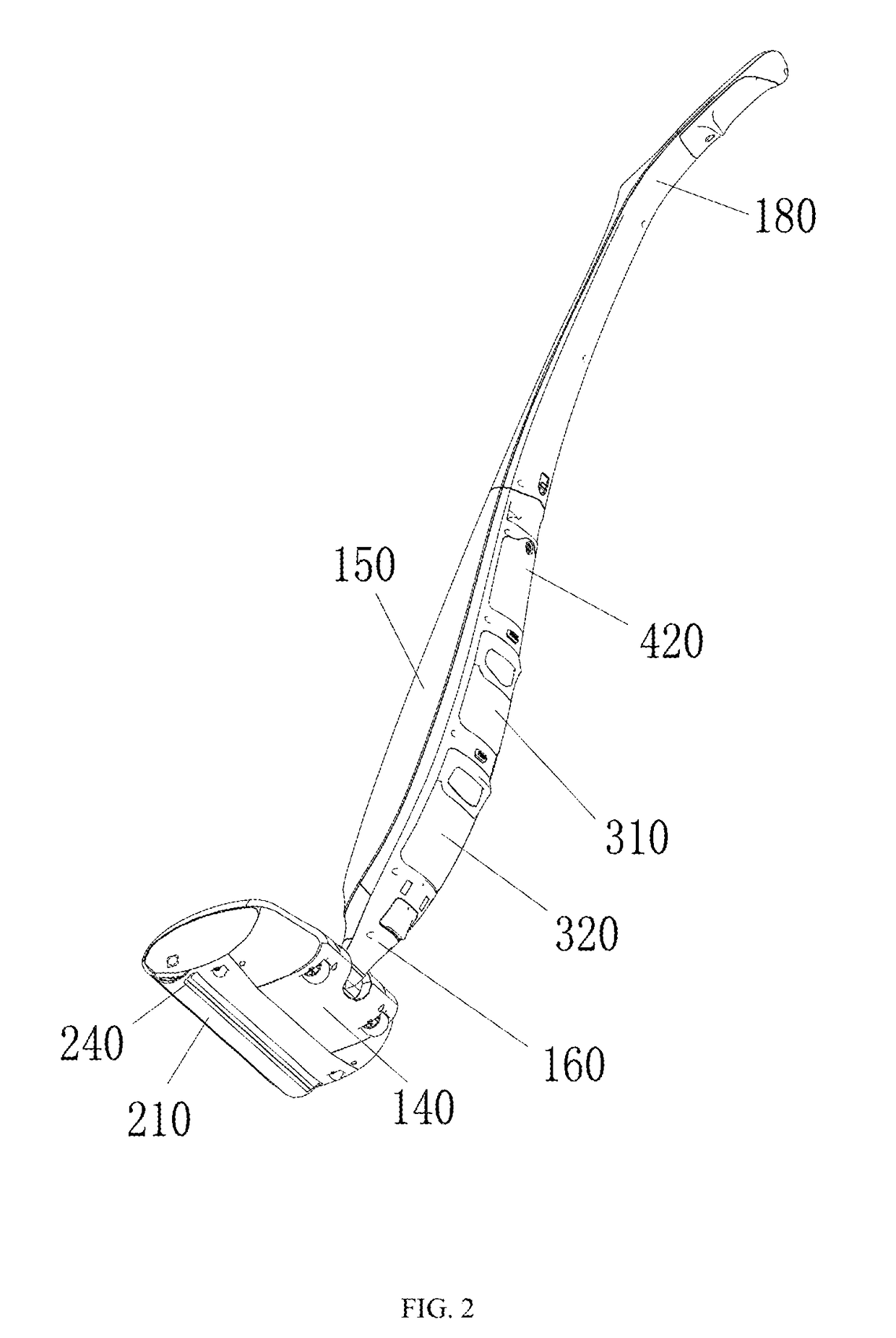 Floor cleaner, and cleaning mechanism for clearing cleaning roller