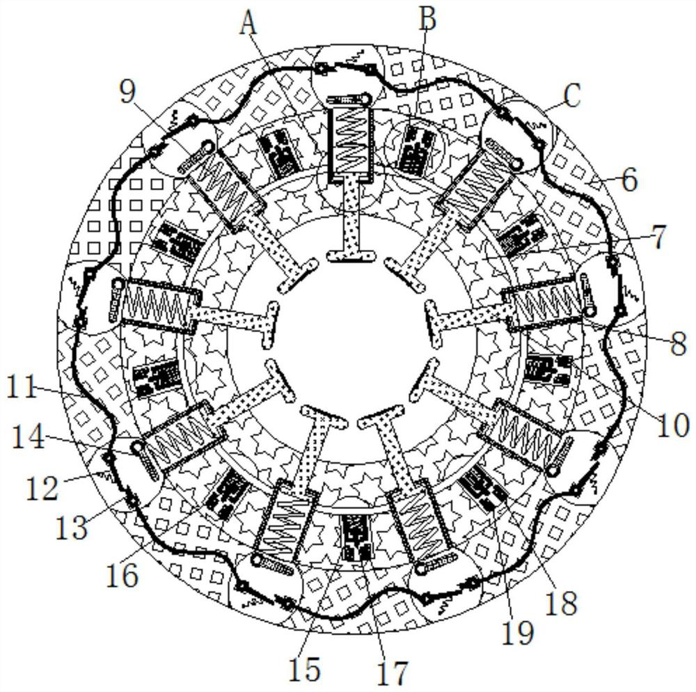 Cutting and grinding device for cylindrical steel