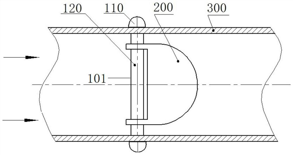 A slightly eccentric swinging flue gas turbulence device and a method for enhancing flue gas heat exchange