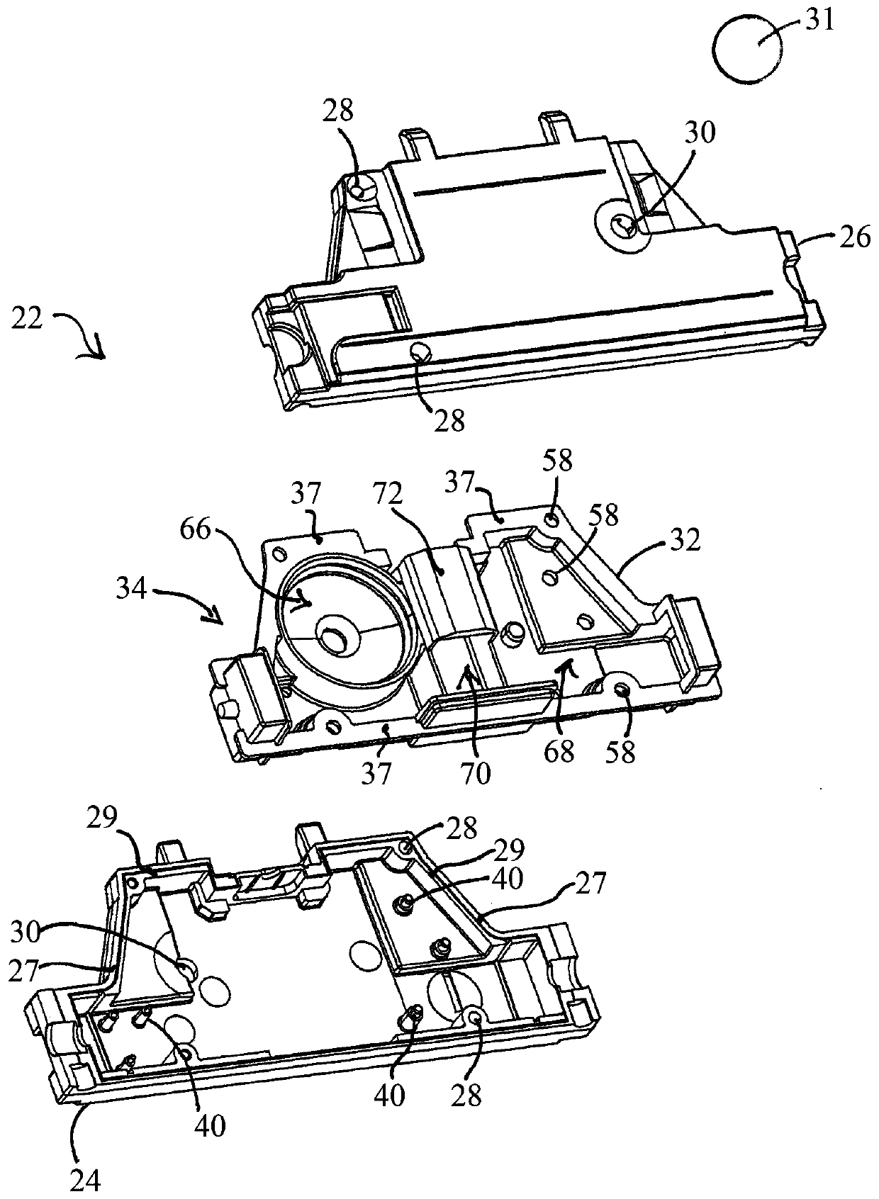 Electronic padlock