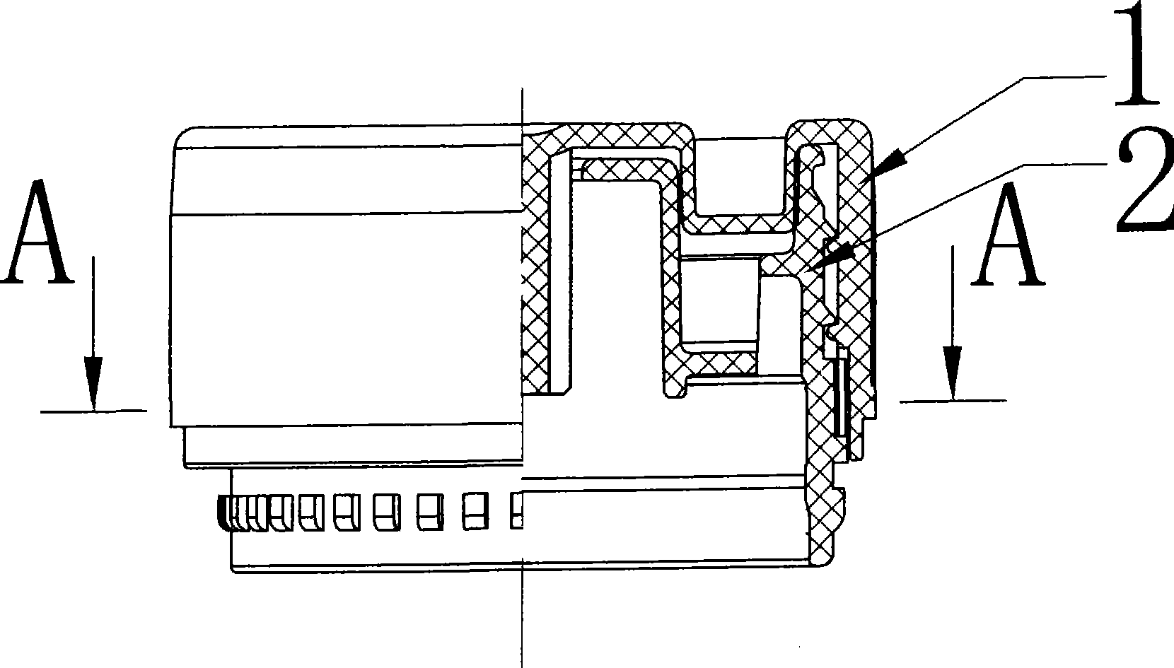 Stop gear positioning structure of anti-counterfeit winebottle cap