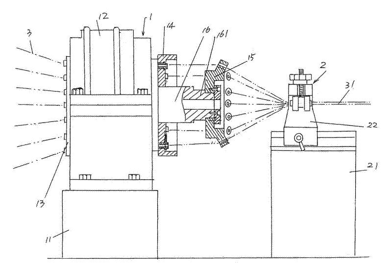 Stranding device