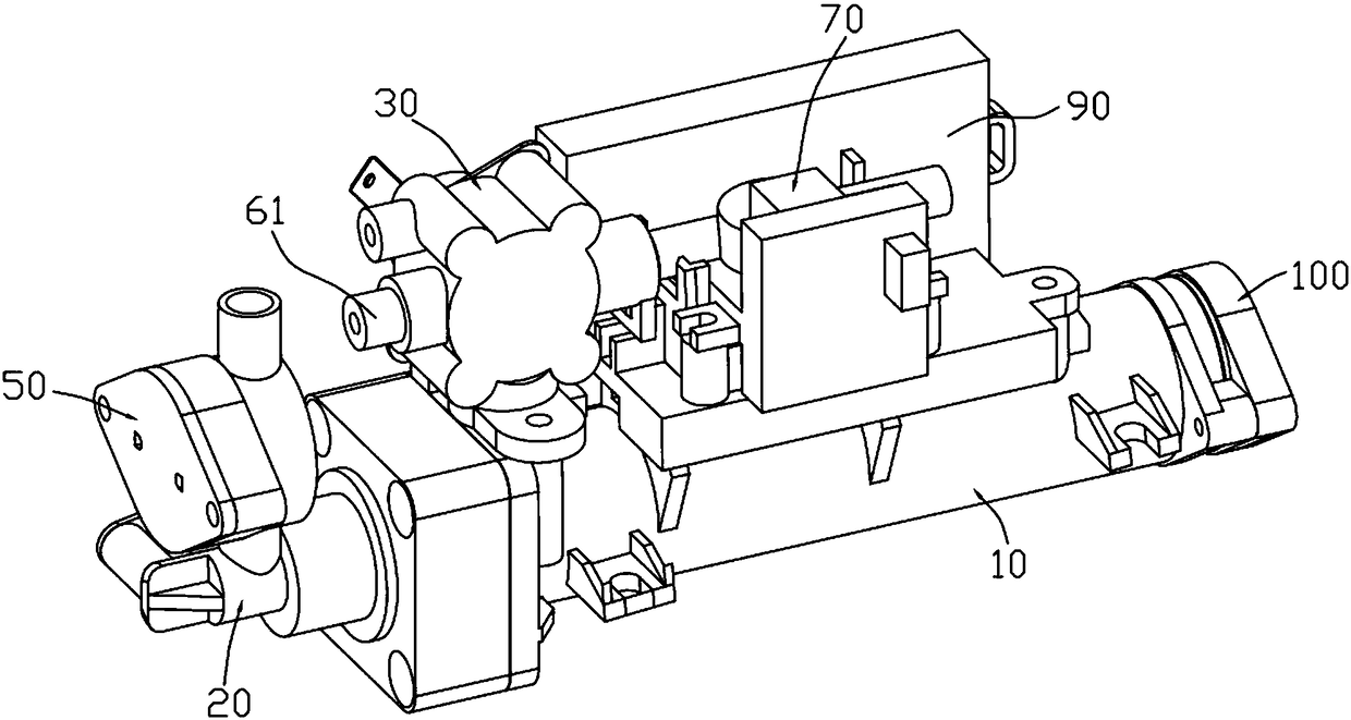 Ultraviolet sterilization heating device for pedestal pan