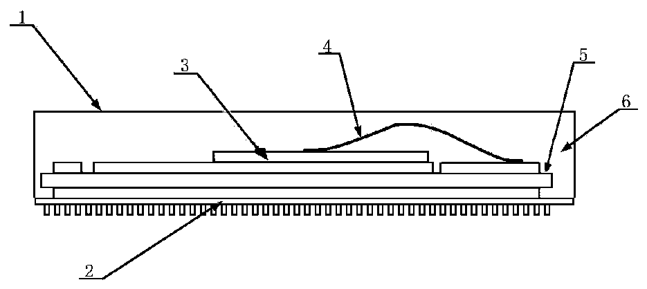 A power semiconductor module packaging structure and packaging method