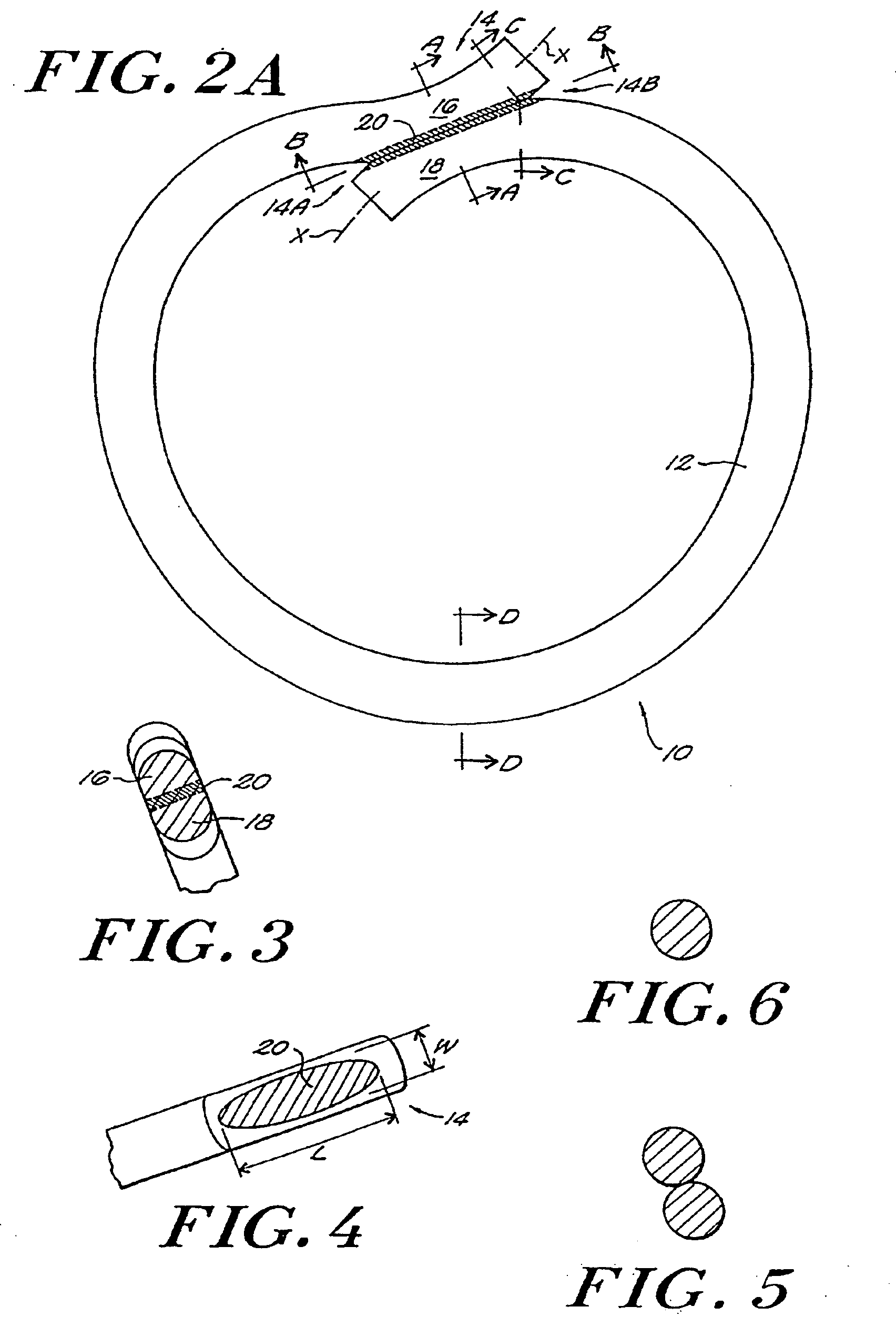 Fused loop of filamentous material and apparatus for making same