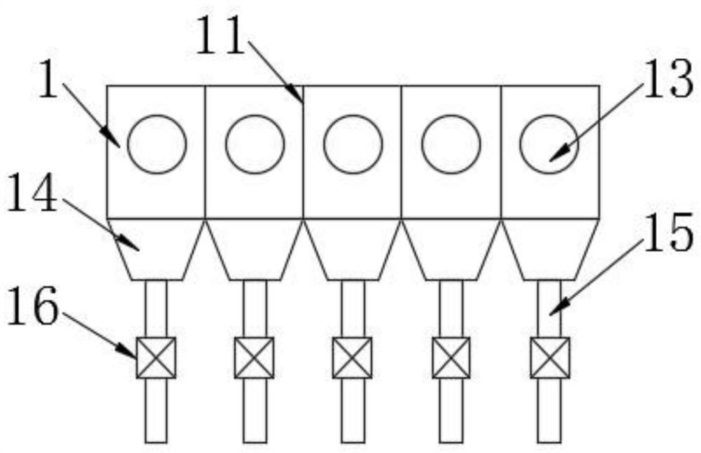 Secondary air bellow ash conveying device