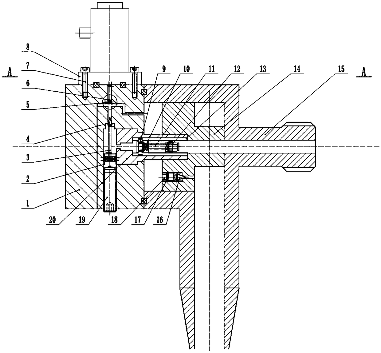 Multi-differential-pressure type multiple high-pressure gas cylinder safety protection device