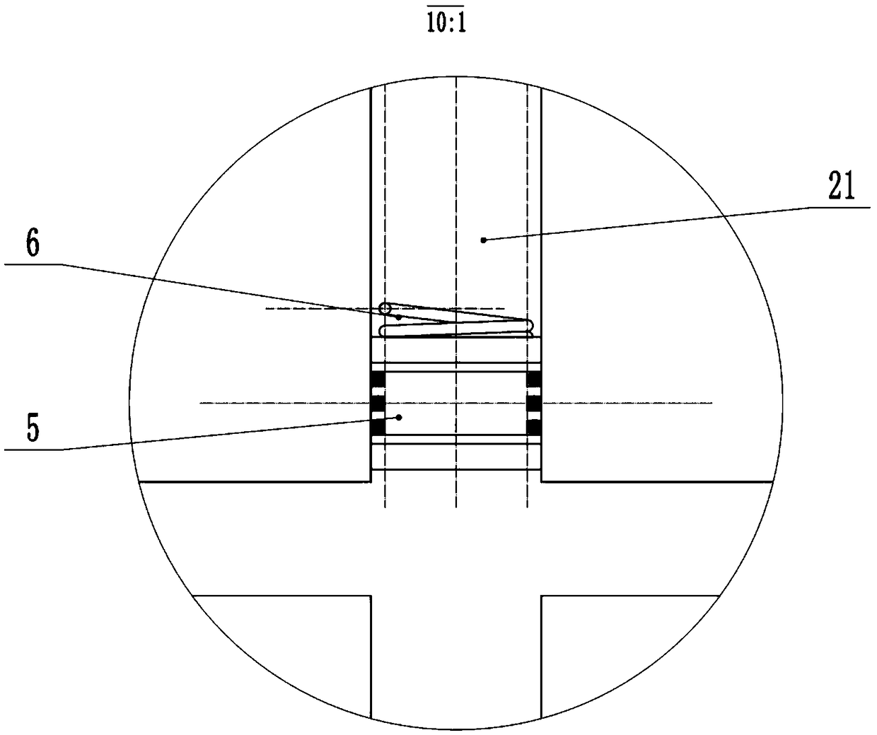 Multi-differential-pressure type multiple high-pressure gas cylinder safety protection device