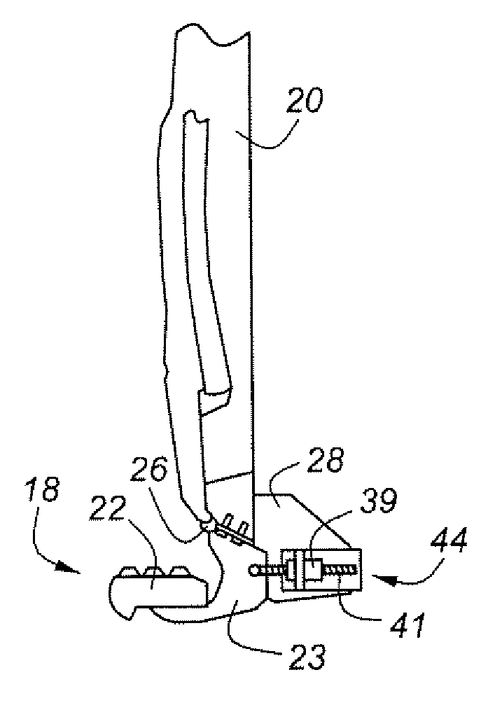 Supplemental side impact protection system for automotive vehicle