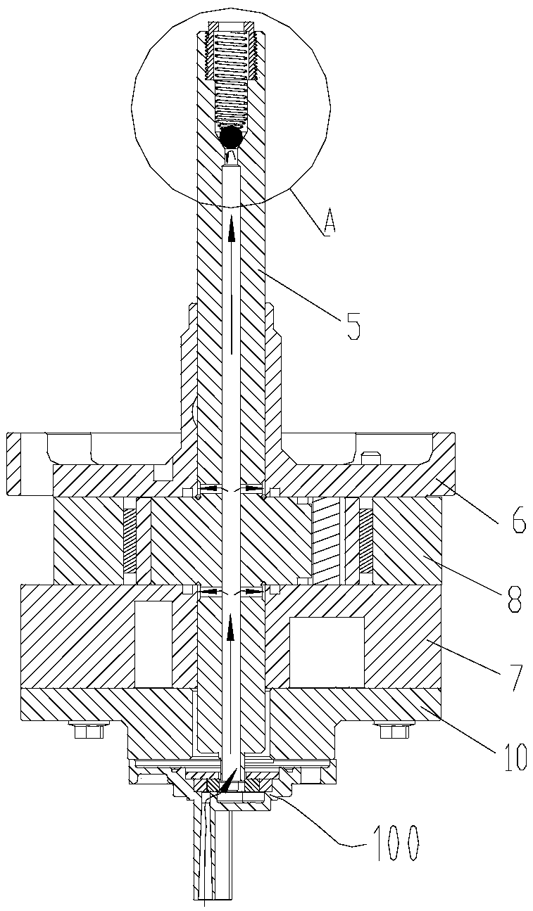 A compressor shaft and a compressor having the same