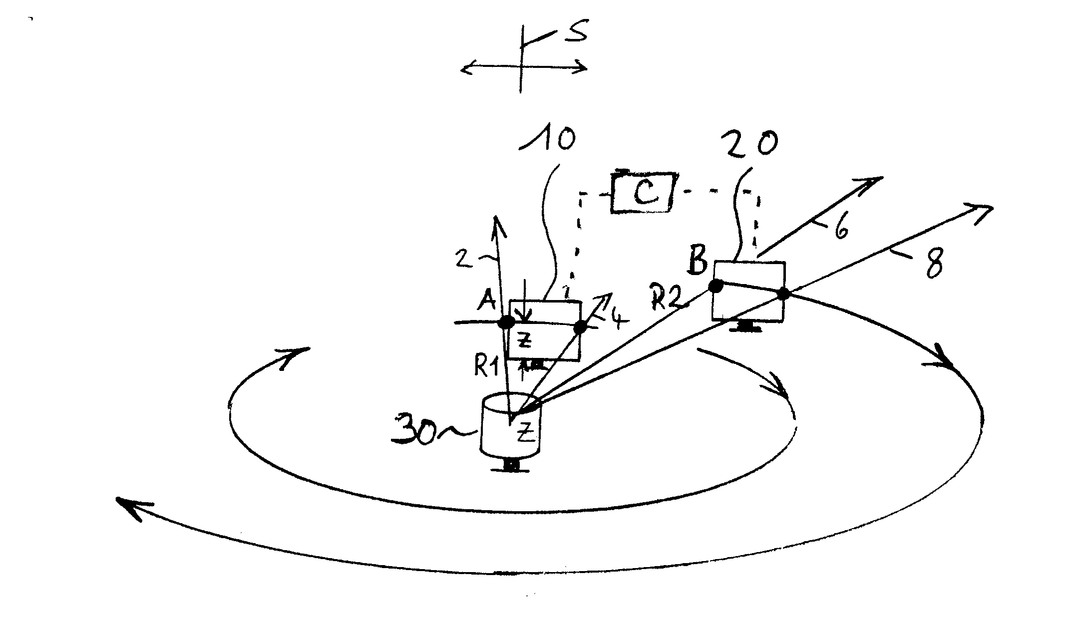 Method of determining the flatness of a foundation to which a building structure, machinery or equipment is to be mounted